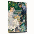 Expressionism Wall Art - In the Priest's Garden by Edvard Weie