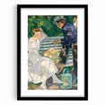 Expressionism Wall Art - In the Priest's Garden by Edvard Weie