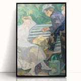 Expressionism Wall Art - In the Priest's Garden by Edvard Weie