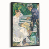 Expressionism Wall Art - In the Priest's Garden by Edvard Weie