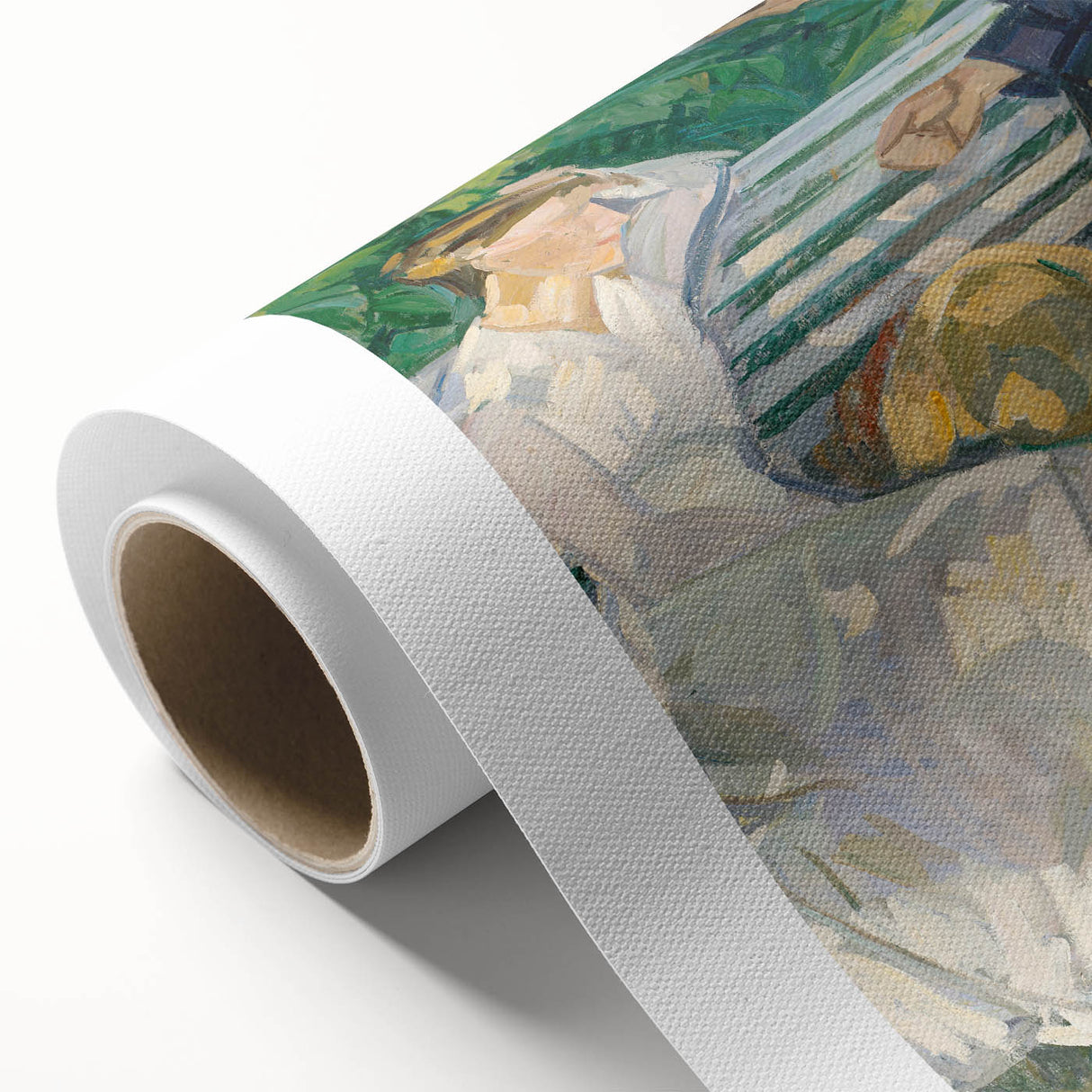 Expressionism Wall Art - In the Priest's Garden by Edvard Weie
