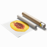 Extra large rolled print featuring vibrant floral art, ideal for classy bathroom or large living room decor.