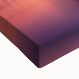 Close-up of a vibrant landscape bridge artwork on stretched canvas, showcasing rich colors and intricate details, perfect for home decor or art enthusiasts.