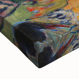 Tropical Landscape Wall Art - Modern Decor with Hibiscus Tree Scene