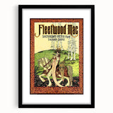 Fleetwood Mac Retro Wall Art Vintage Prints Mid-Century Modern