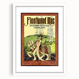 Fleetwood Mac Retro Wall Art Vintage Prints Mid-Century Modern