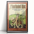 Fleetwood Mac Retro Wall Art Vintage Prints Mid-Century Modern