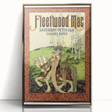 Fleetwood Mac Retro Wall Art Vintage Prints Mid-Century Modern
