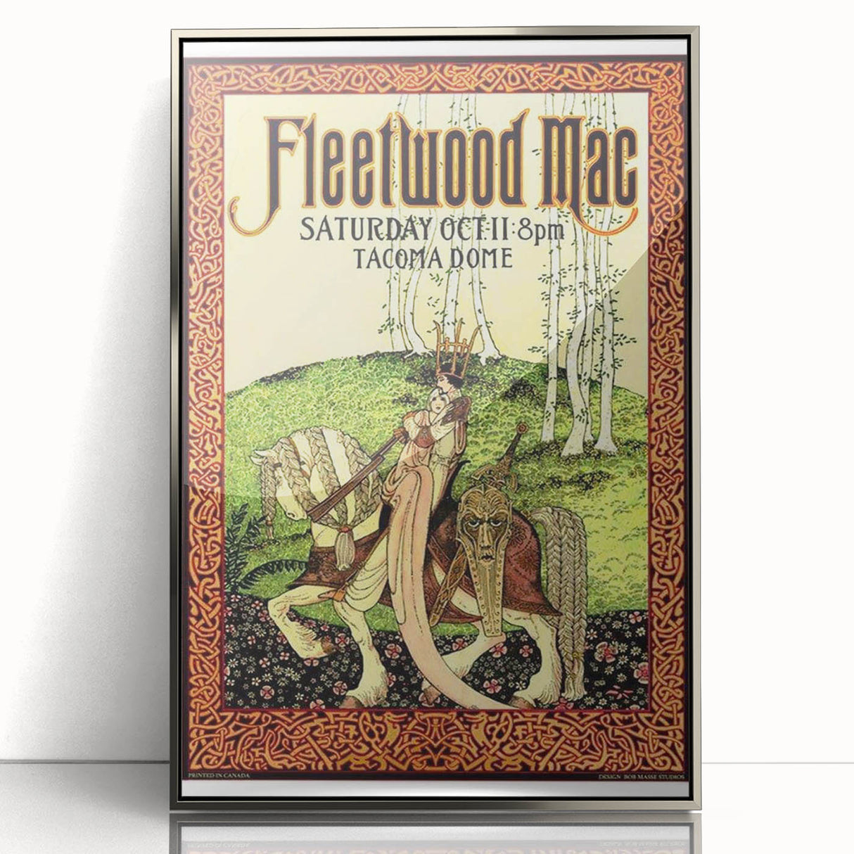 Fleetwood Mac Retro Wall Art Vintage Prints Mid-Century Modern