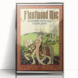 Fleetwood Mac Retro Wall Art Vintage Prints Mid-Century Modern