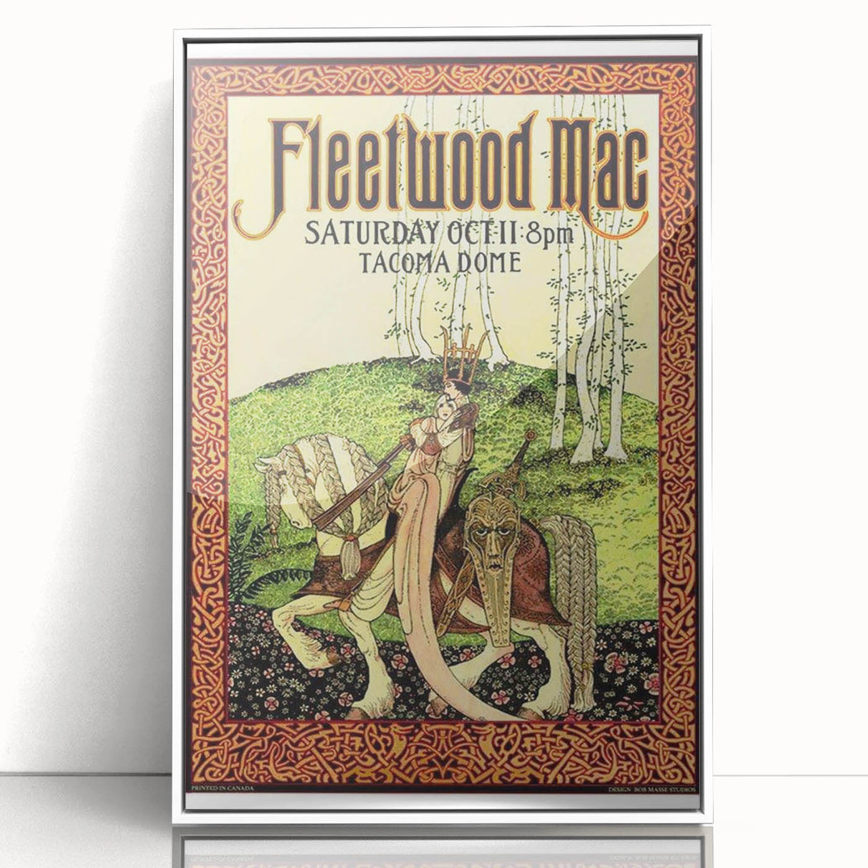 Fleetwood Mac Retro Wall Art Vintage Prints Mid-Century Modern
