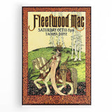 Fleetwood Mac Retro Wall Art Vintage Prints Mid-Century Modern