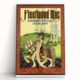 Fleetwood Mac Retro Wall Art Vintage Prints Mid-Century Modern