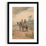 Two Scouts Art Print - Winslow Homer Realism Western Landscape Decor