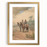 Two Scouts Art Print - Winslow Homer Realism Western Landscape Decor