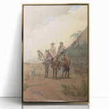 Two Scouts Art Print - Winslow Homer Realism Western Landscape Decor