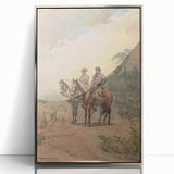 Two Scouts Art Print - Winslow Homer Realism Western Landscape Decor