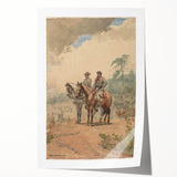 Two Scouts Art Print - Winslow Homer Realism Western Landscape Decor