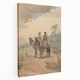 Two Scouts Art Print - Winslow Homer Realism Western Landscape Decor