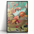 Jungle Adventure - Boys Room Wall Art Kids Wall Art Prints