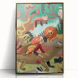 Jungle Adventure - Boys Room Wall Art Kids Wall Art Prints