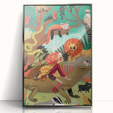 Jungle Adventure - Boys Room Wall Art Kids Wall Art Prints