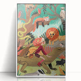 Jungle Adventure - Boys Room Wall Art Kids Wall Art Prints