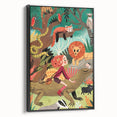 Jungle Adventure - Boys Room Wall Art Kids Wall Art Prints
