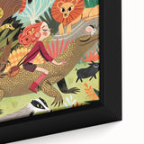 Jungle Adventure - Boys Room Wall Art Kids Wall Art Prints