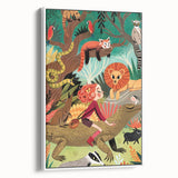 Jungle Adventure - Boys Room Wall Art Kids Wall Art Prints
