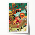 Jungle Adventure - Boys Room Wall Art Kids Wall Art Prints