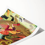 Jungle Adventure - Boys Room Wall Art Kids Wall Art Prints