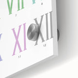 Roman Numerals Kids Educational Wall Art - Learning Poster for Classrooms