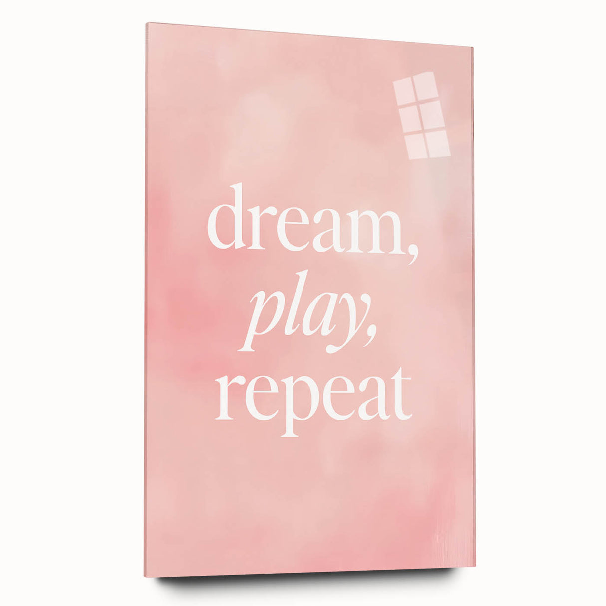 Dream Play Repeat Nursery Wall Art – Kids Room & Baby Decor