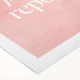 Dream Play Repeat Nursery Wall Art – Kids Room & Baby Decor