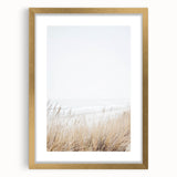 Extra large abstract art print with textured gold and white swirls on canvas, ideal for living room decor.