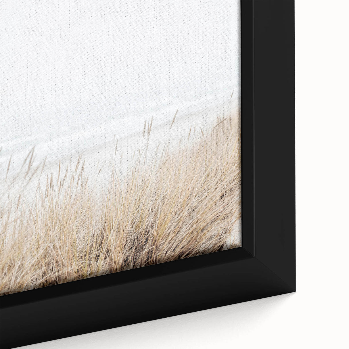 Extra large black wall art on canvas featuring colorful, textured abstract design, ideal for living room decor.