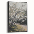 Blossoming Tree Living Room Wall Art – Modern Canvas Print