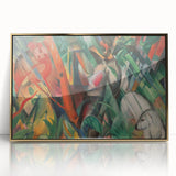 Expressionism Wall Art - In the Rain by Expressionist Artist