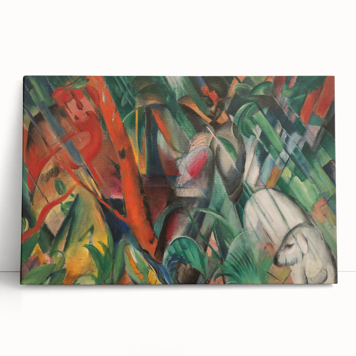 Expressionism Wall Art - In the Rain by Expressionist Artist