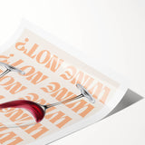 Extra large wall art featuring line art flowers in black and white, rolled print format, ideal for large living room decor.