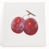 Large black and white photo of assorted fruits on stretched canvas, suitable for kitchen wall art.