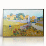Impressionist Landscape - Farmhouse in Provence by Vincent van Gogh Print