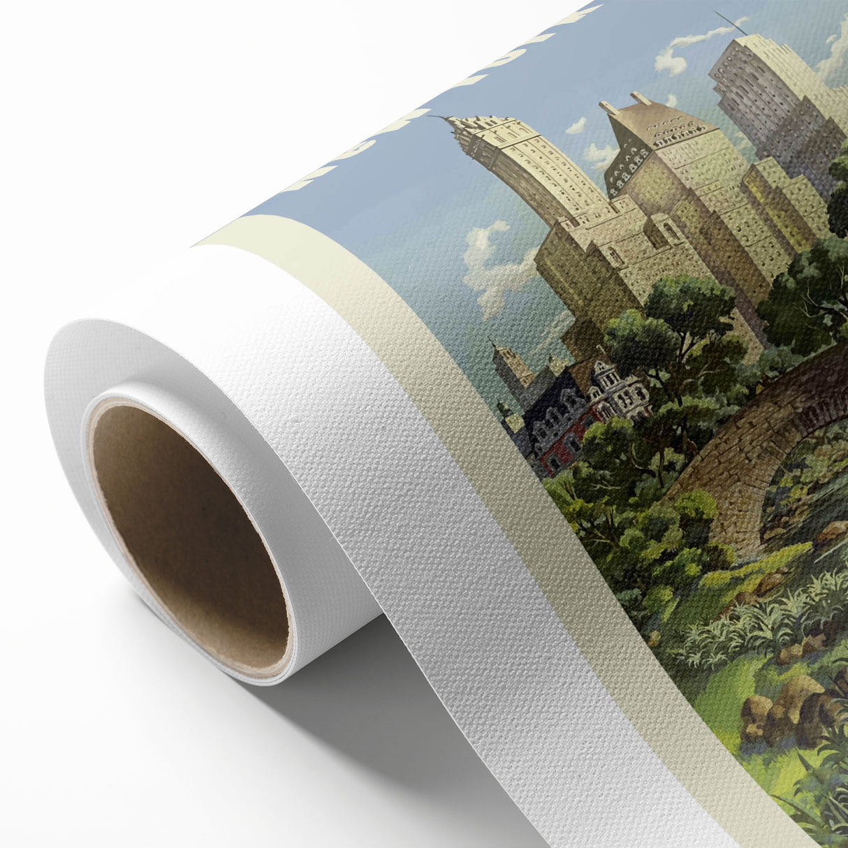 Retro New York Poster – Vintage Central Park Art Print