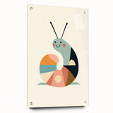 Minimalist Snail - Boys Room Wall Art Kids Wall Art Prints