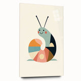Minimalist Snail - Boys Room Wall Art Kids Wall Art Prints