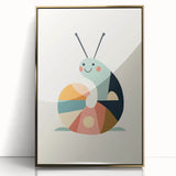 Minimalist Snail - Boys Room Wall Art Kids Wall Art Prints