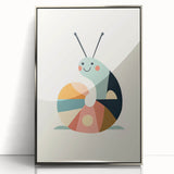 Minimalist Snail - Boys Room Wall Art Kids Wall Art Prints