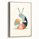 Minimalist Snail - Boys Room Wall Art Kids Wall Art Prints