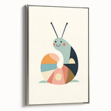 Minimalist Snail - Boys Room Wall Art Kids Wall Art Prints